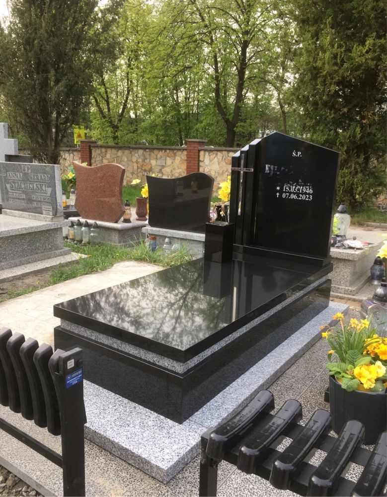 NAGROBKI usługi kamieniarskie, liternictwo nagrobne,chodnik i kostki