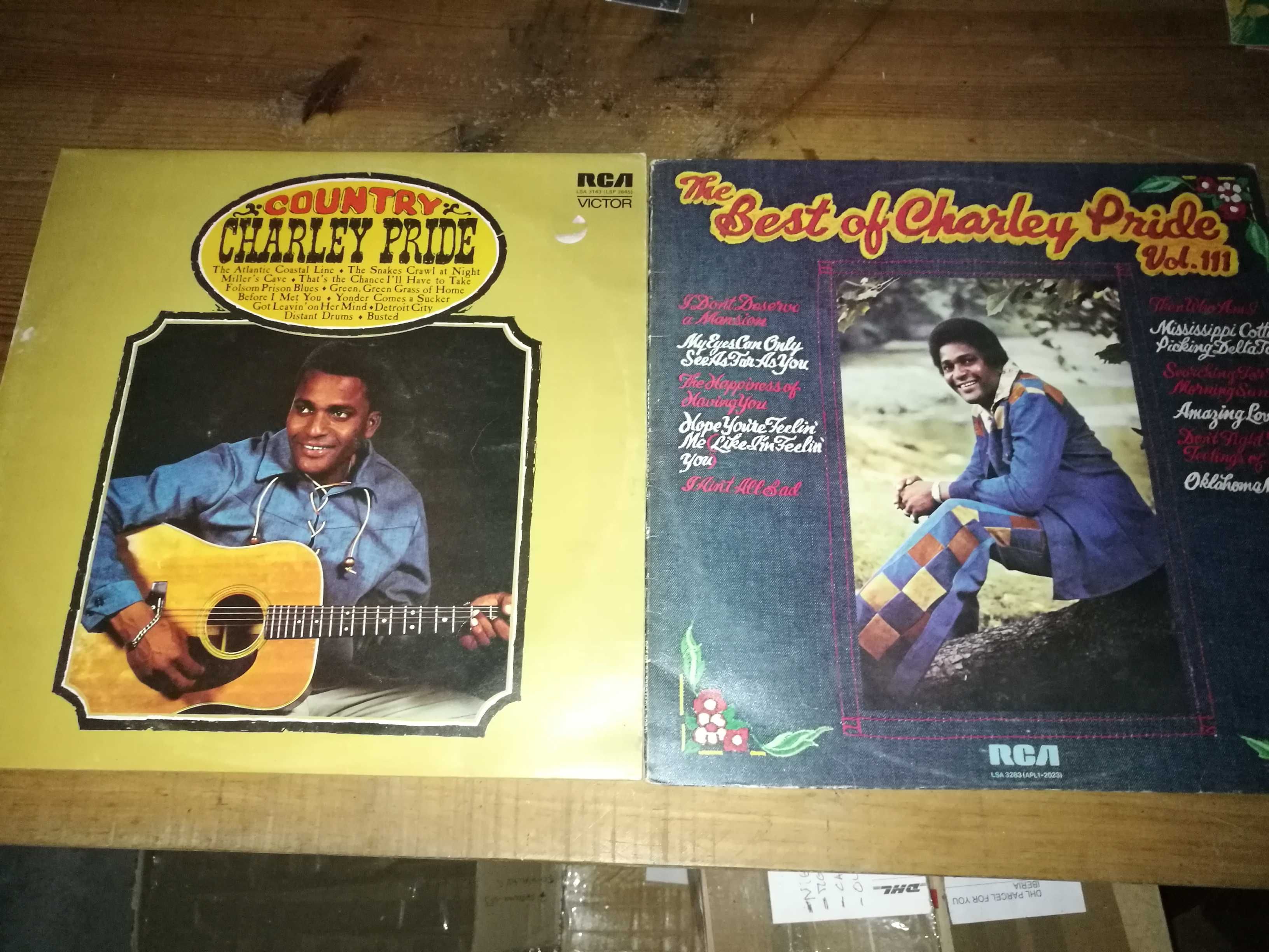 Lps do Charlie Pride (vários preços)