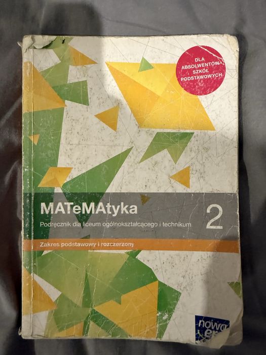 Podręcznik do matematyki klasa 2 nowa era podstawa i rozszerzenie