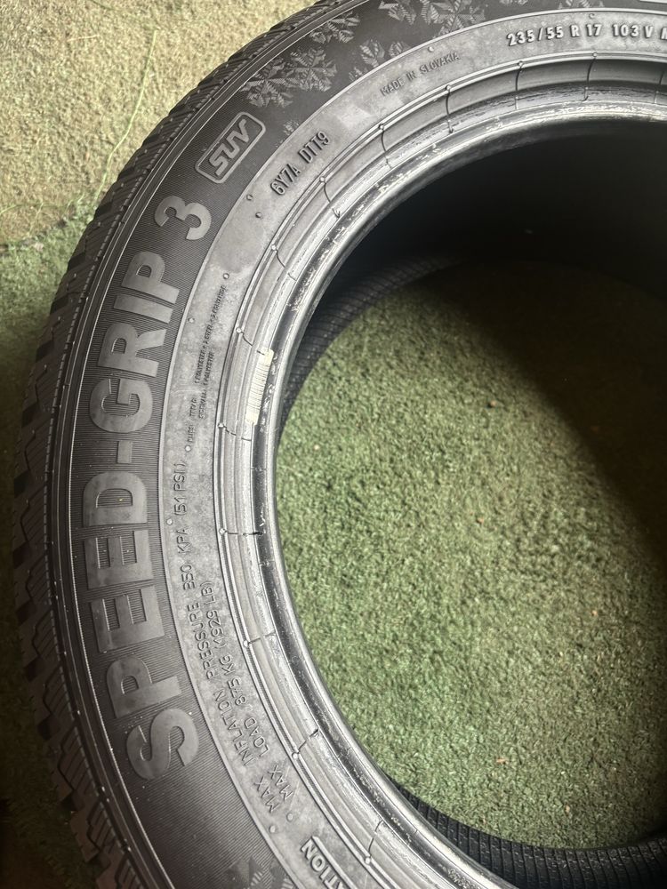 4x 235/55R17 103V SEMPERIT SPEED-GRIP 3 SUV opony zimowe M+S 3PMSF XL