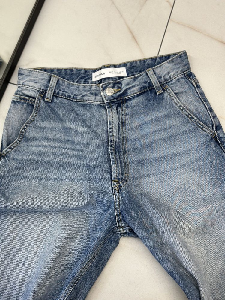 Джинси баггі скейтери Bershka 36р