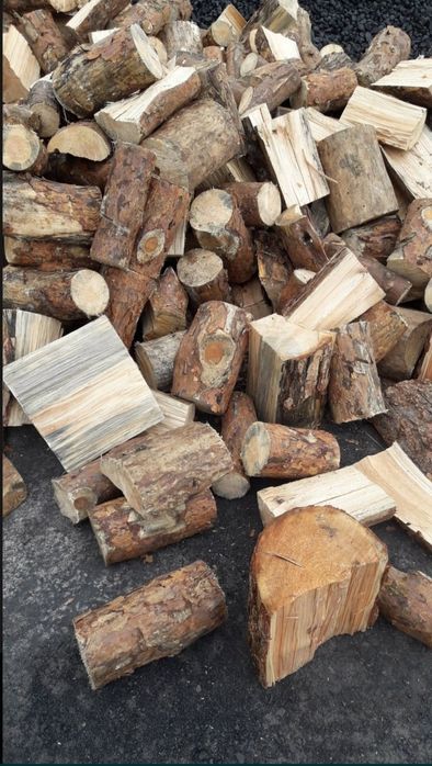 Drewno opałowe Transport Gratis sosna sucha