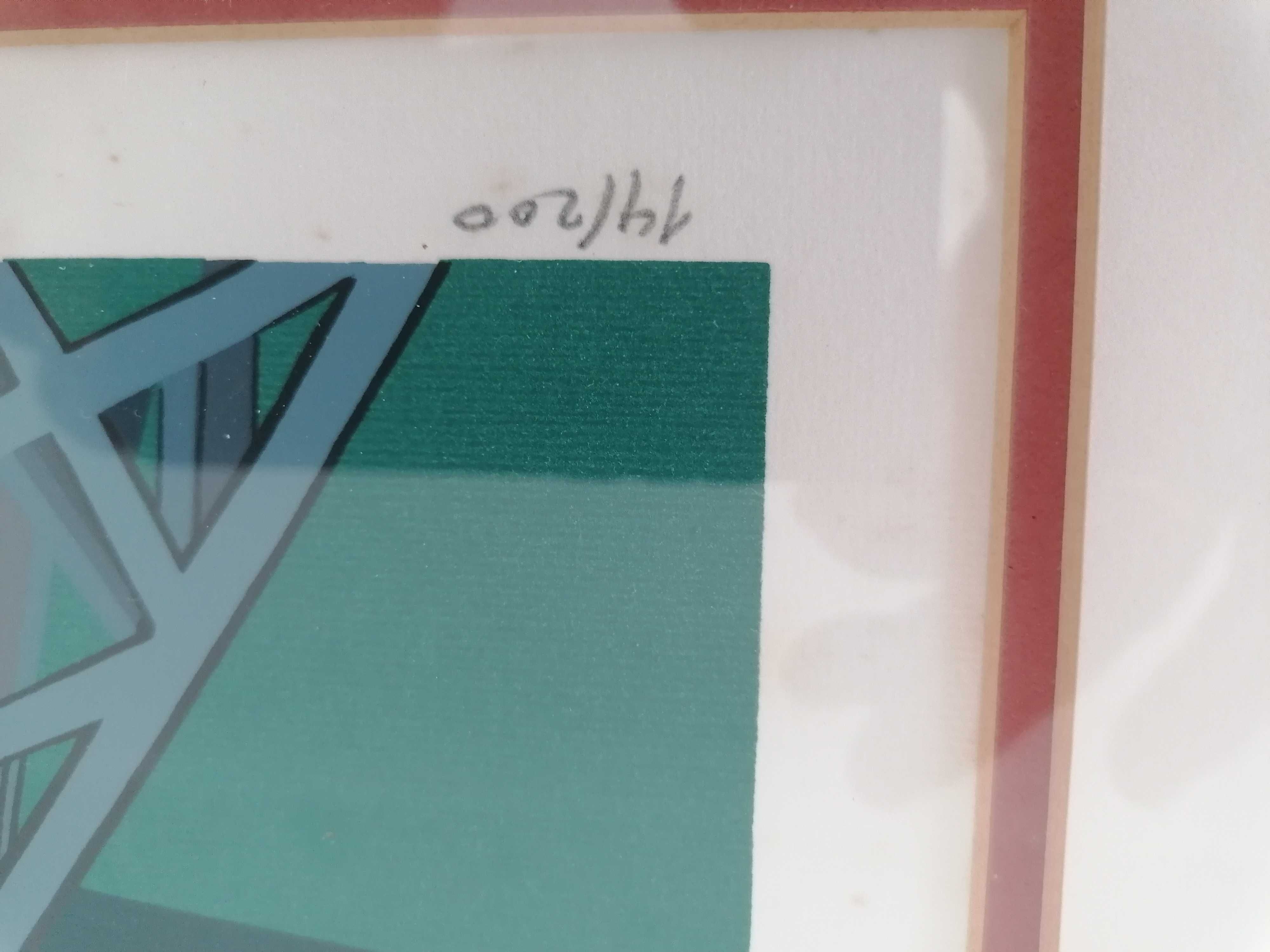 Quadro Serigrafia Silva Palmeira "Porto"