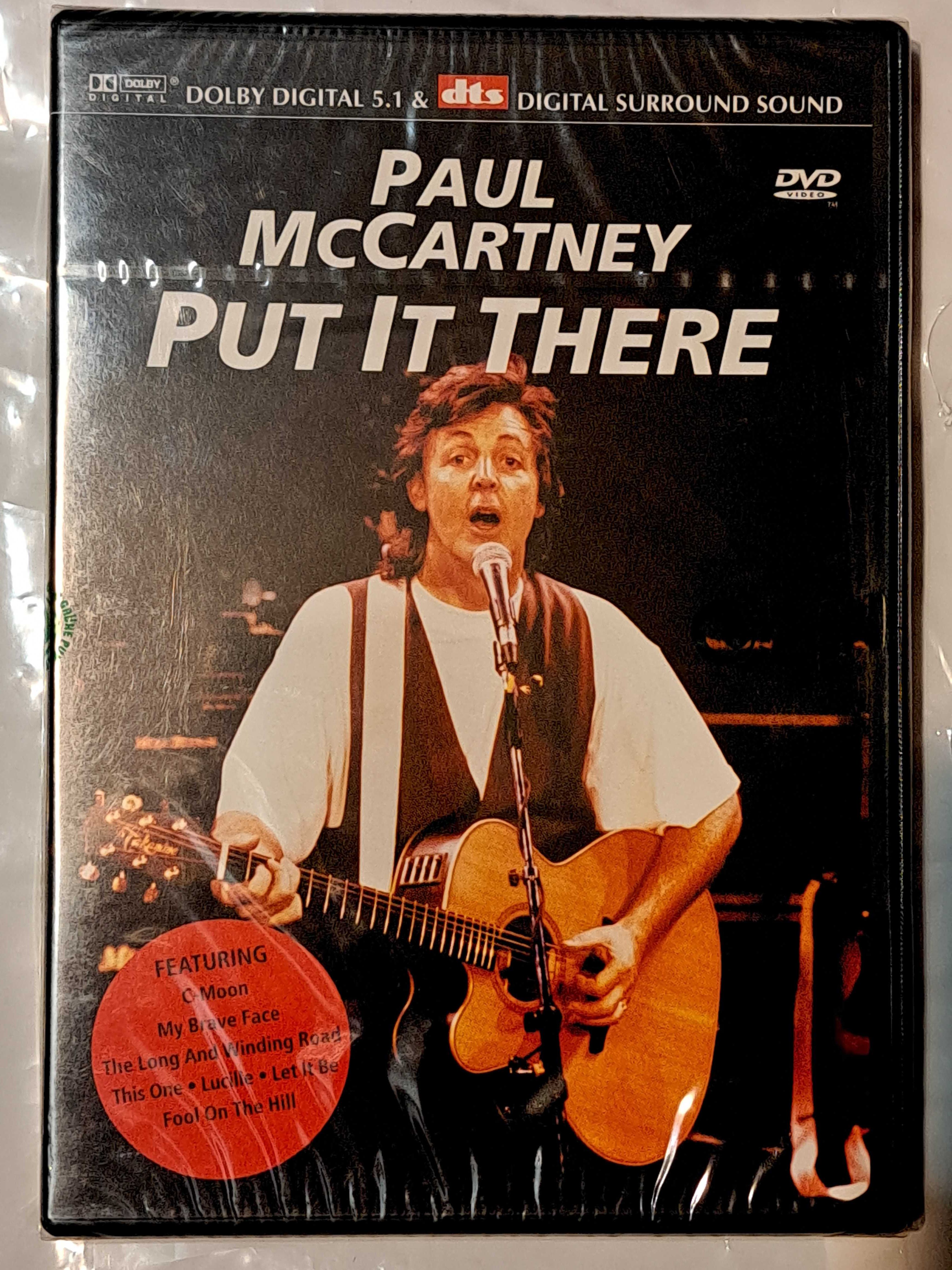 DVD Paul McCartney Put It There  NOWE Folia