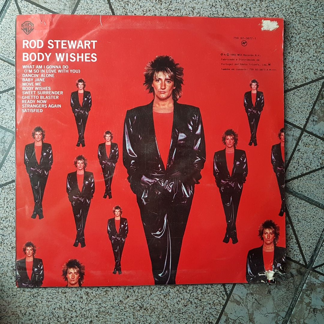 Disco Vinil Rod Stwart "Body  Wishes"