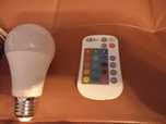 Żarówka E27 LED Ozdobna + Pilot 16 Kolor Livarno