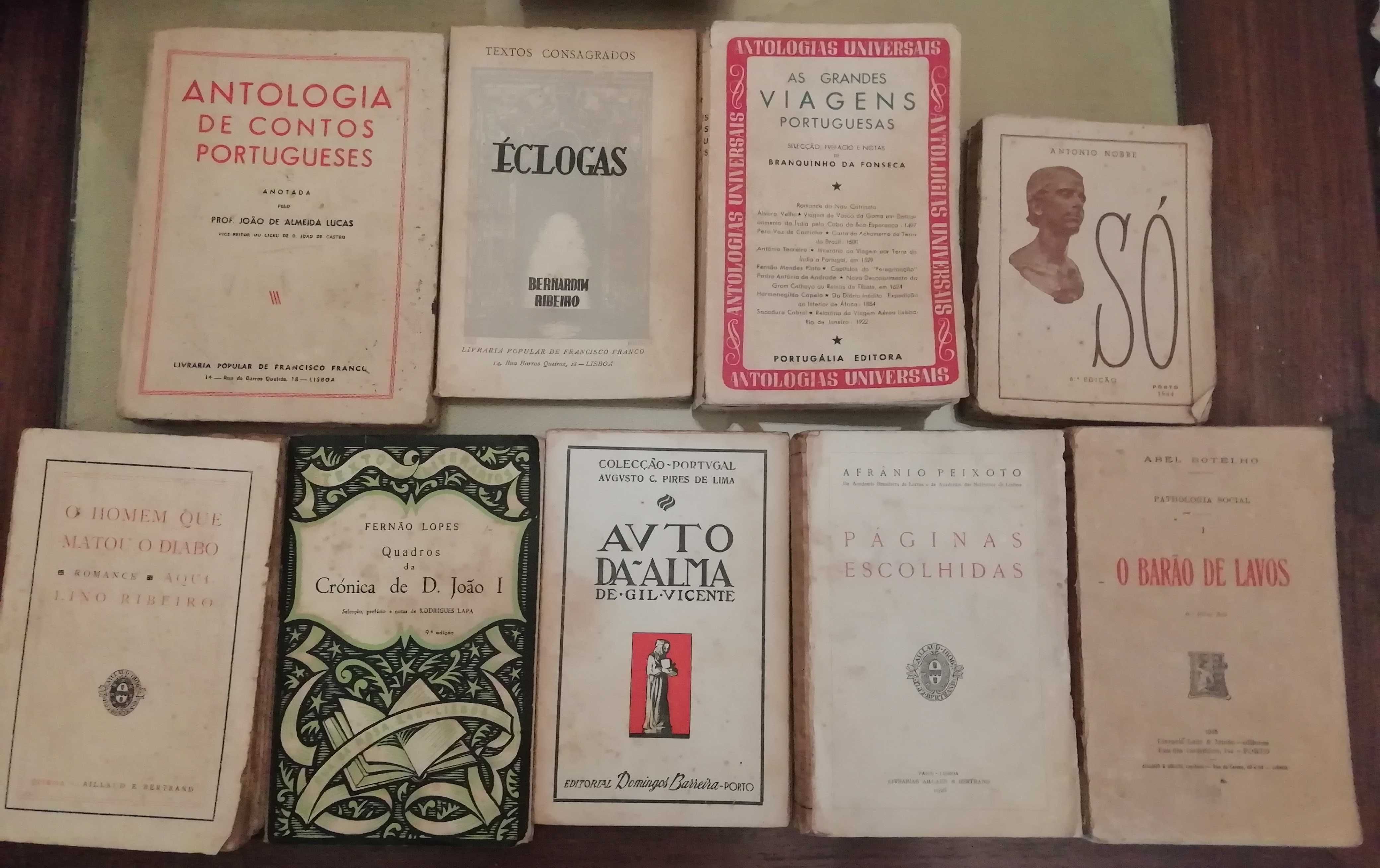 Livros Literatura Portuguesa e Antologias