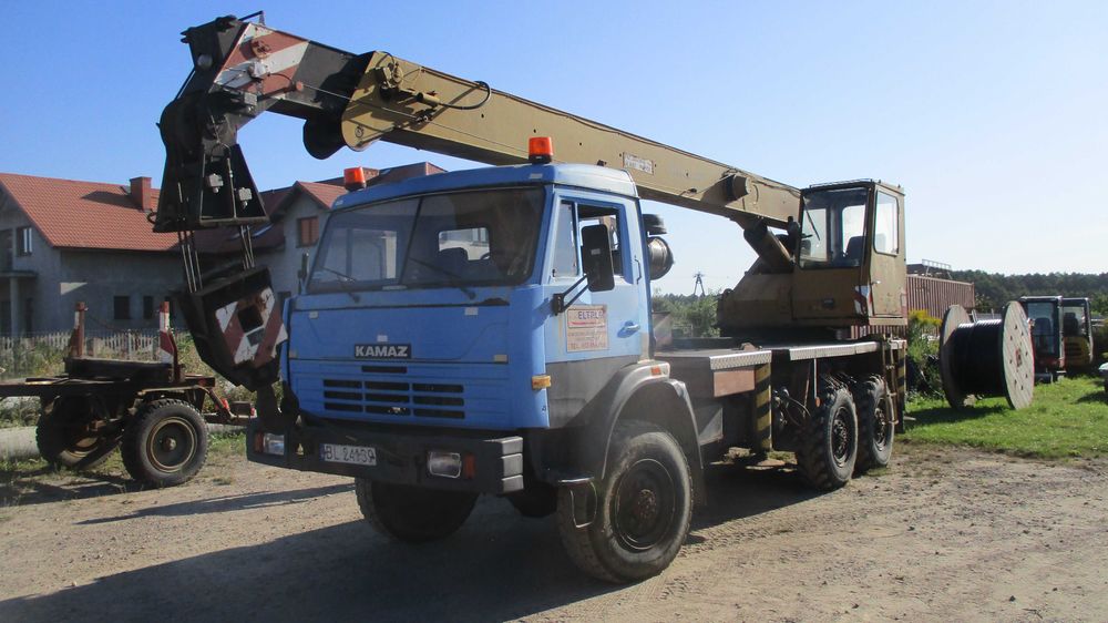 Kamaz 5320 6x6 dźwig 10 ton