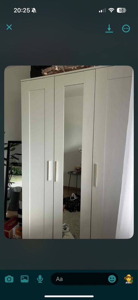 Szafa Ikea Brimnes 170x190x 50 używana