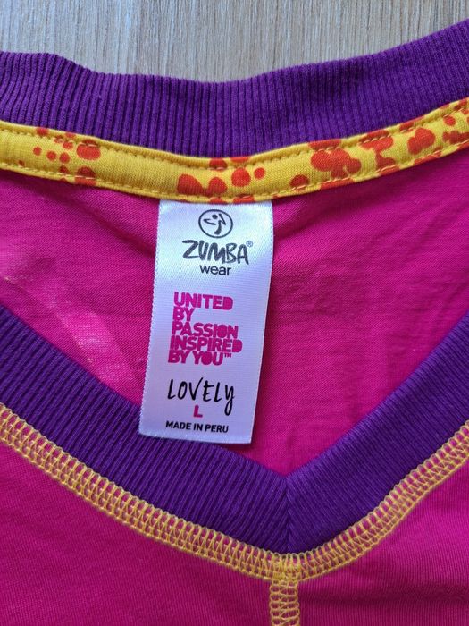 T' Shirt Zumba rosa