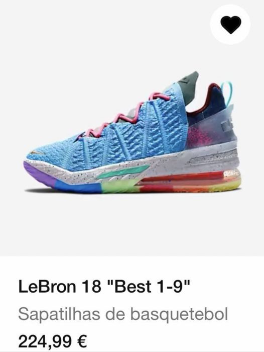 Lebron 18 best 1-9 por estrear!