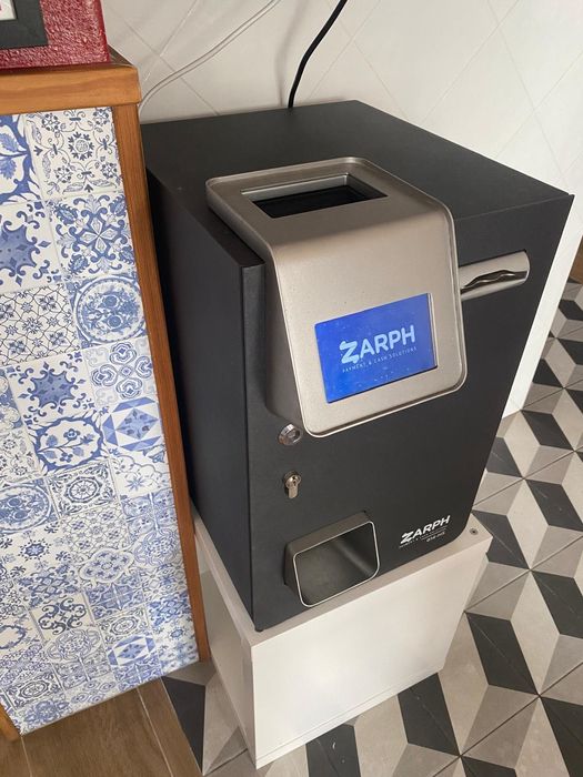 Máquina de pagamentos automática