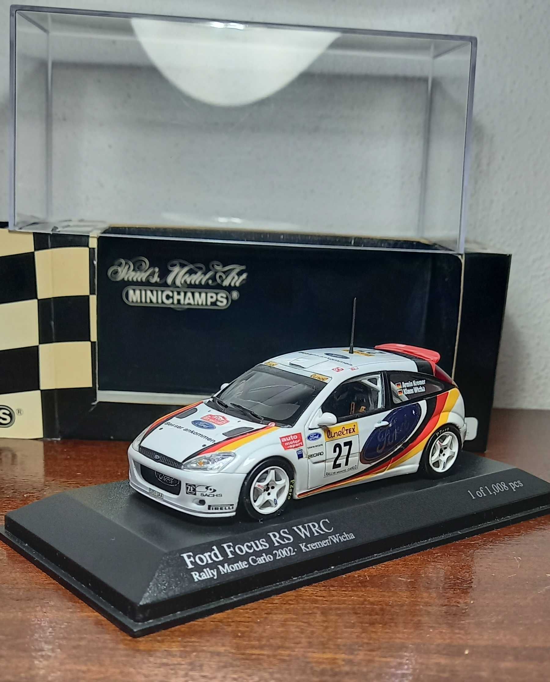 Minichamps - Ford Focus RS WRC - Rally de Monte Carlo 2002