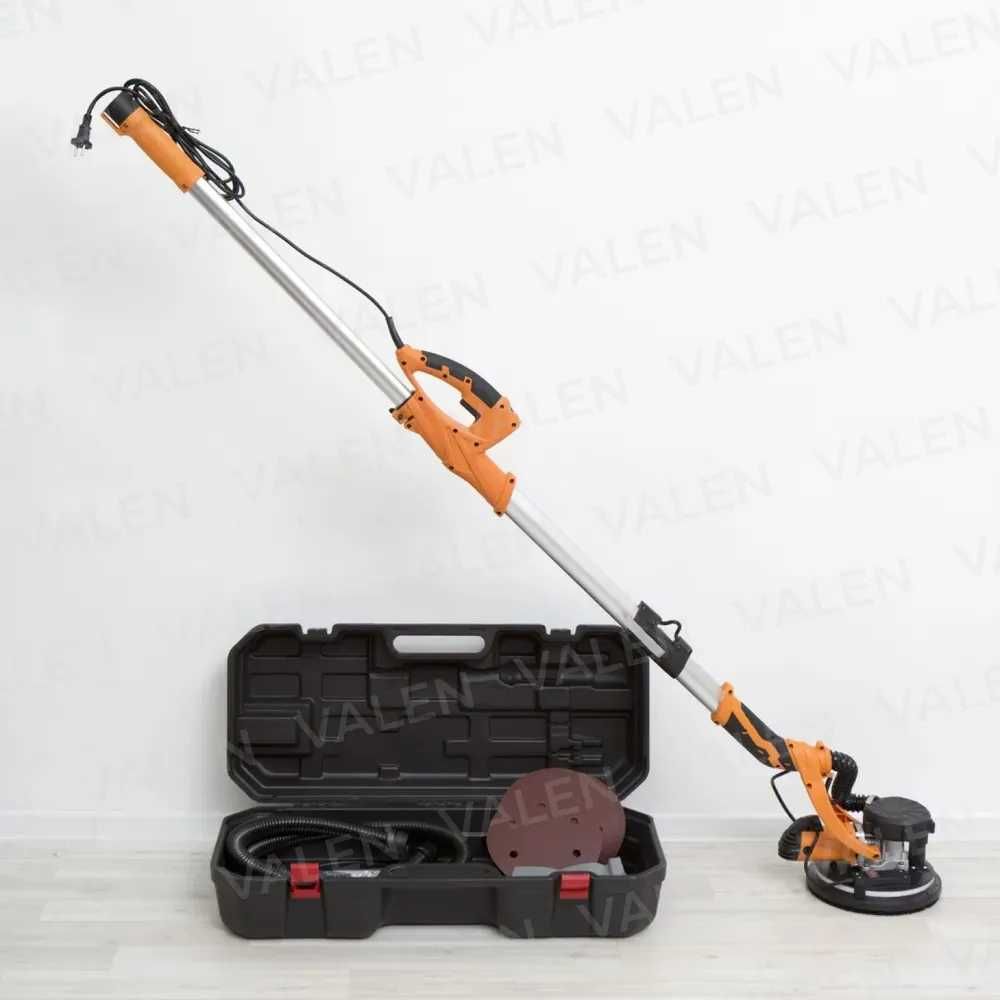 Шліф машинка (Жираф) для стін та стелі Deko DW1350 - 1350Вт / Кейс