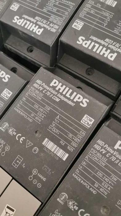 Statecznik balast HID Philips 35W 50W 70W zestaw montażowy metahalogen