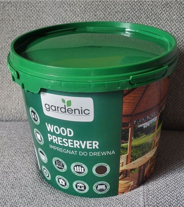 Nowy Impregnat do drewna kolor PALISANDER 2szt
