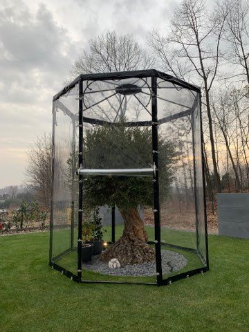 Plandeki na taras altany