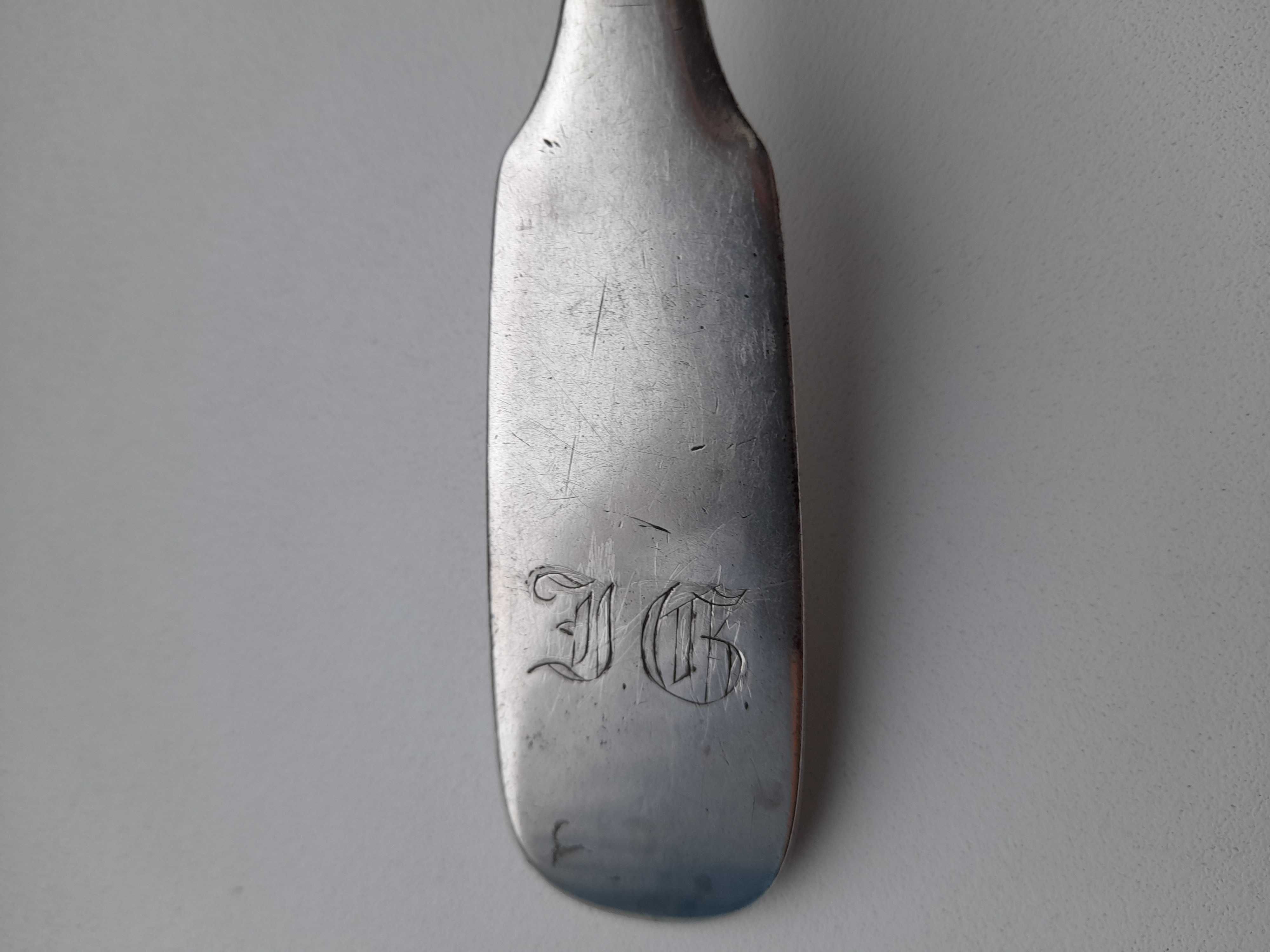 Столовая серебряная ложка (84 проба) мастера Данишевского 1884г