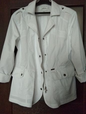НОВЫЙ ШИКАРНЫЙ женский пиджак 100% COTTON размер 52-54-56