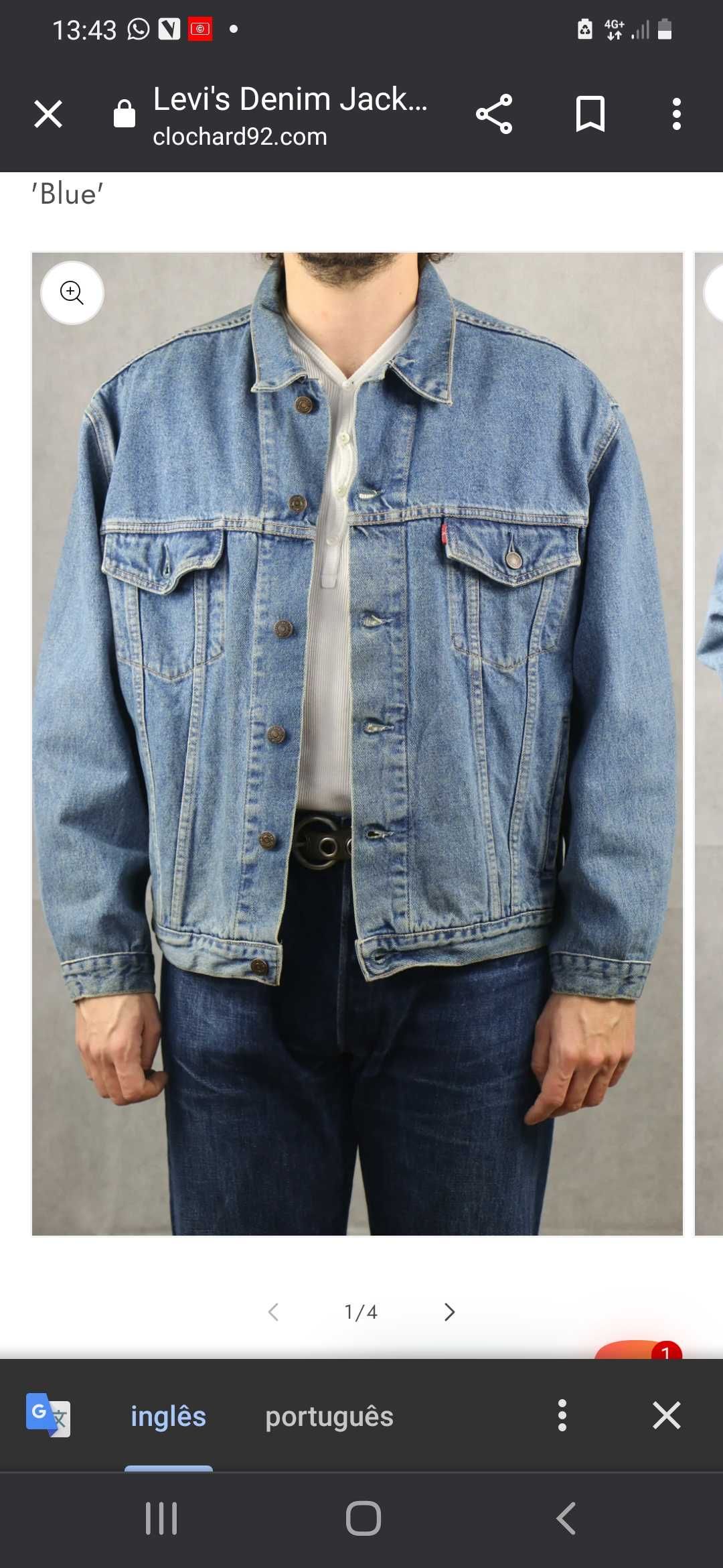 Levis Vintage 90's modelo 70503 Unisexo