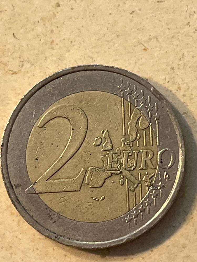 Moeda Francesa de 2 euros do ano 2002