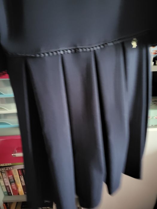 Sukienka granatowa galowa 164.