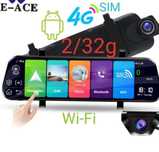 10* android  , 2×32gb зеркало регистратор с GPS дзеркало android 4K