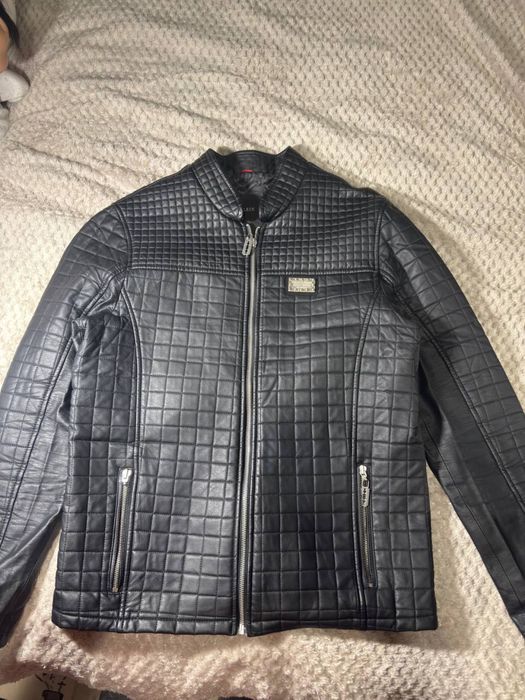 Шкіряна куртка Philipp Plein Факт L