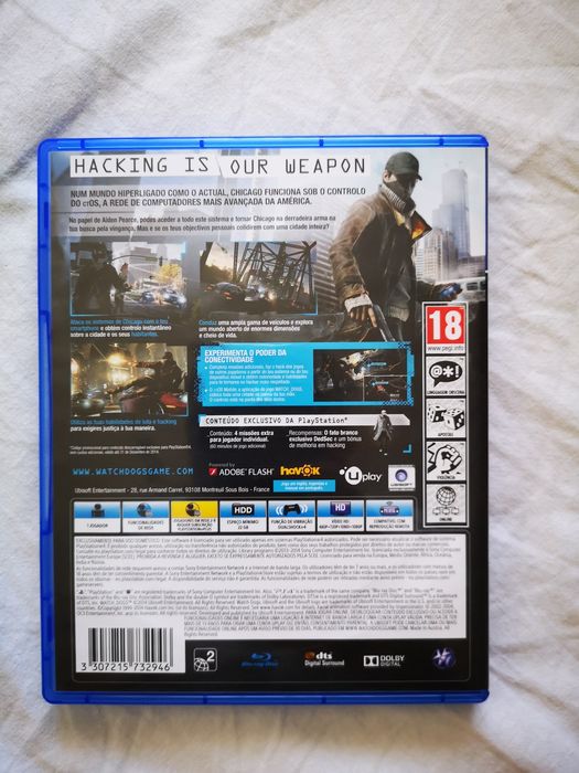 Whatch Dogs - Jogo Ps4