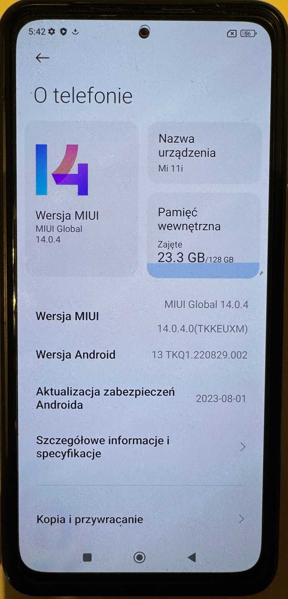Xiaomi Mi 11i 8/128GB 5G
