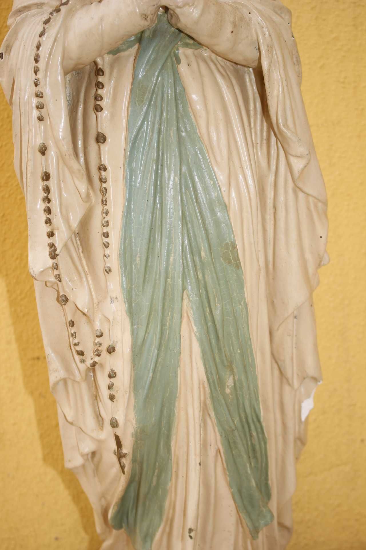 Antiga Nossa Senhora de Lourdes -Grande- Figura Religiosa - Arte Sacra