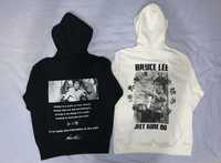 Bruce Lee hoodie. Кофта с капюшоном Bershka