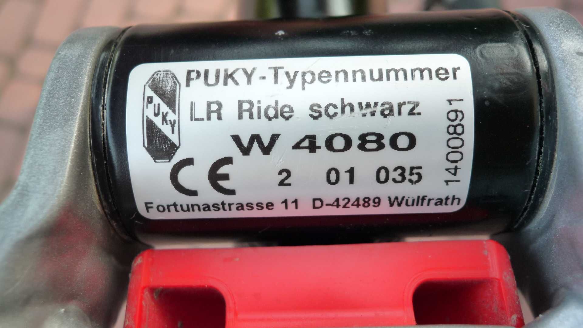 PUKY LR Ride 12" ultra lekki rowerek biegowy z amortyzacją