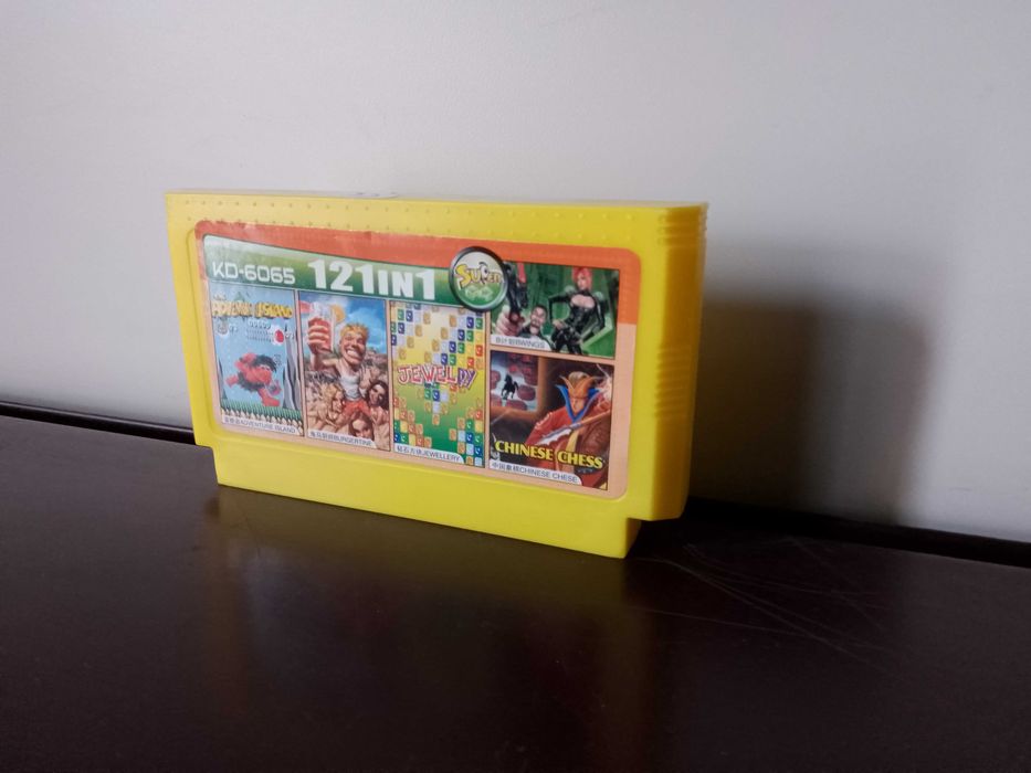 Gadżet dyskietka kartridż Pegasus prezent Pegazus 121 w jednym