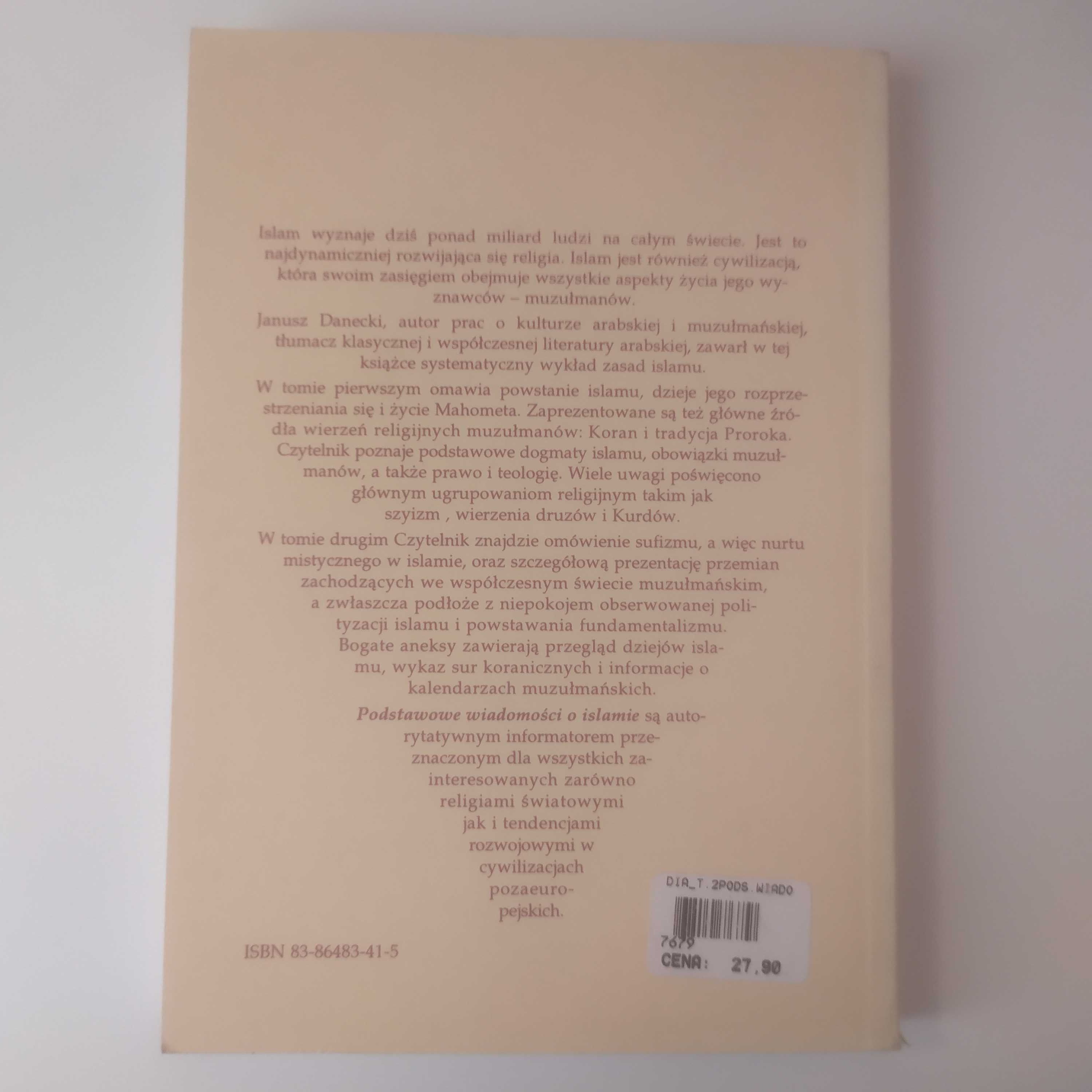 Podstawowe wiadomości o islamie ll - Janusz Danecki