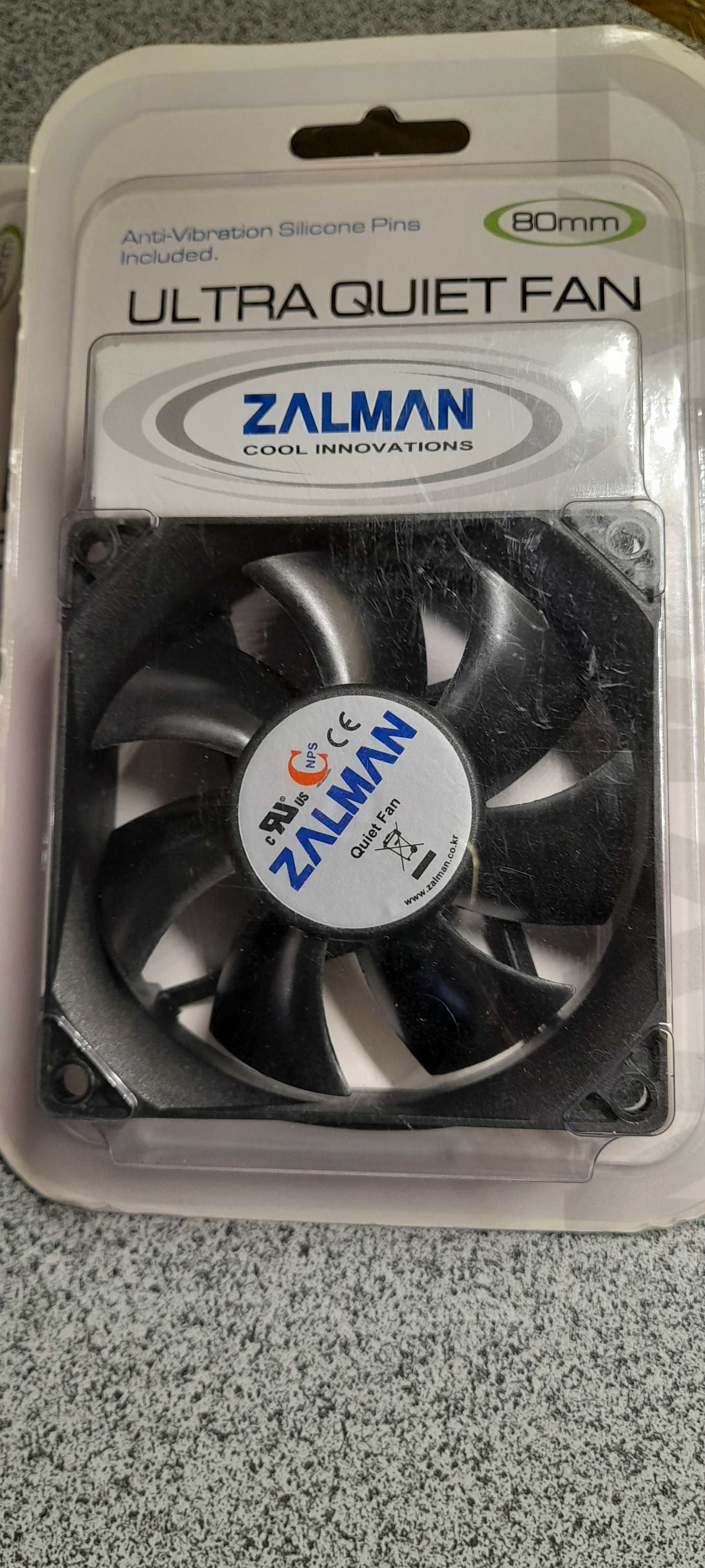 Новый Вентилятор кулер ZALMAN ZM-F1 Plus 80mm