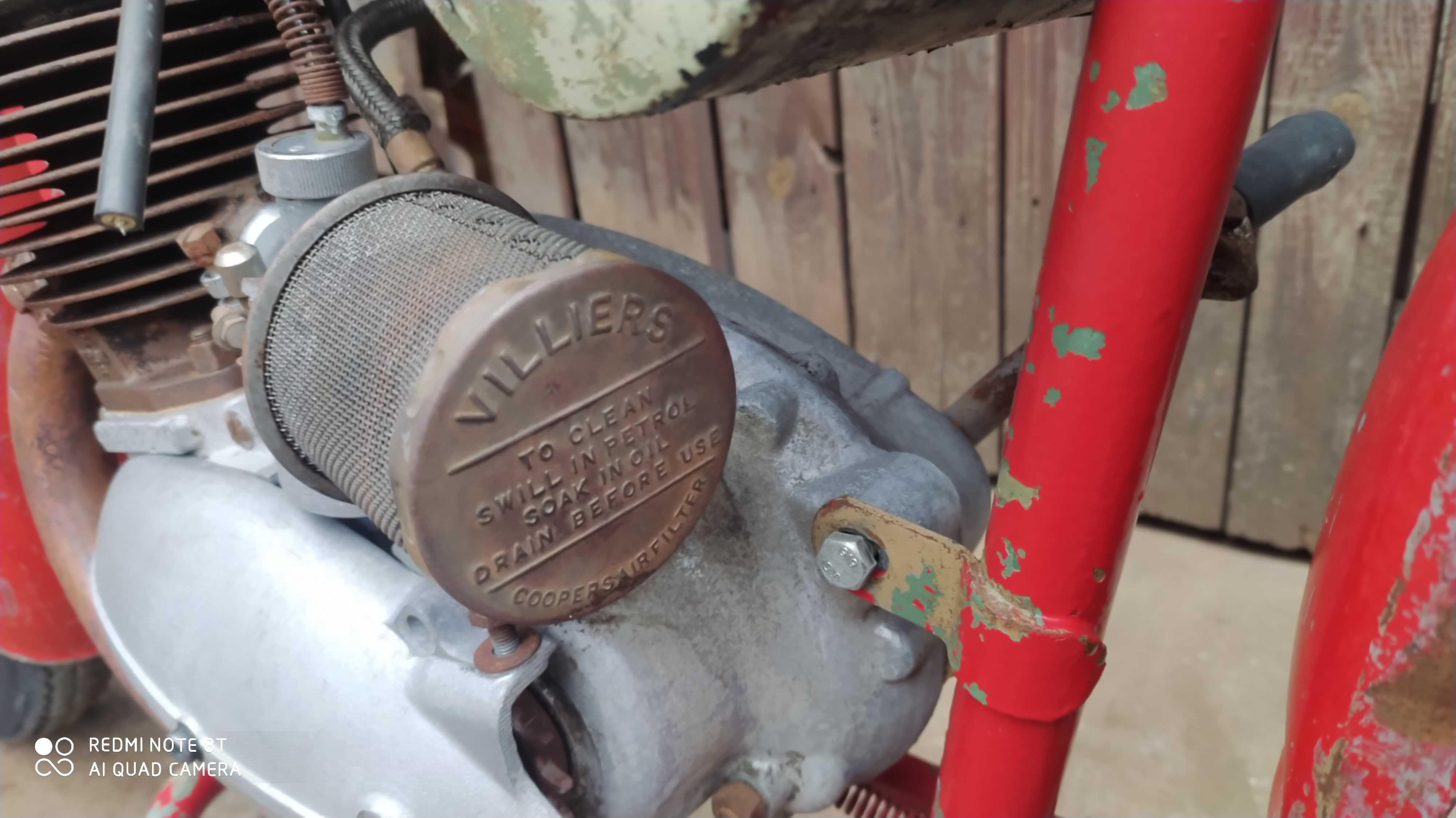 EXCELSIOR zabytkowy  motocykl 1957  silnik Vilersa  nie Junak awo bmw