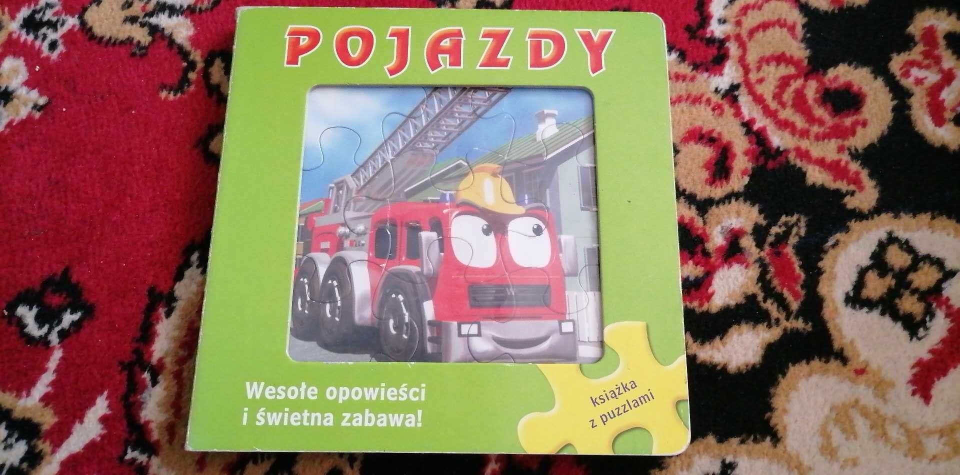 Pojazdy. Książka z puzzlami.