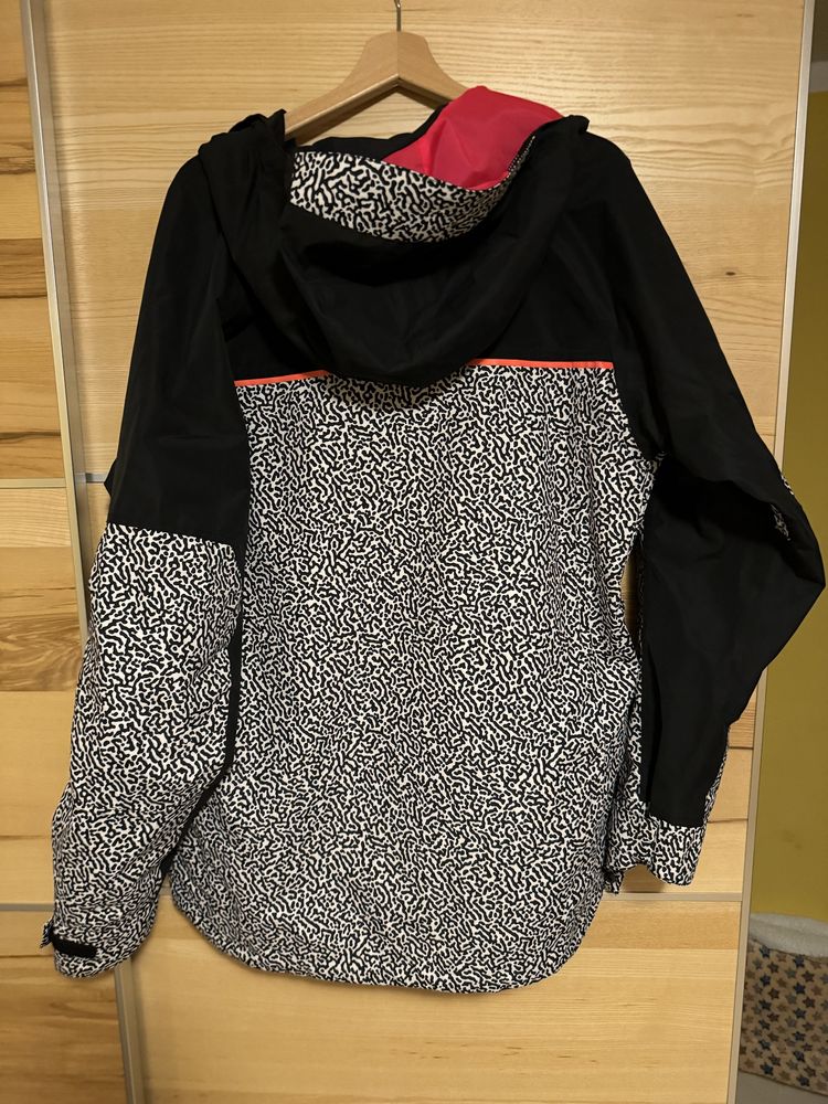 kurtka Burton Frostner Anorak - True Black/PJ Print