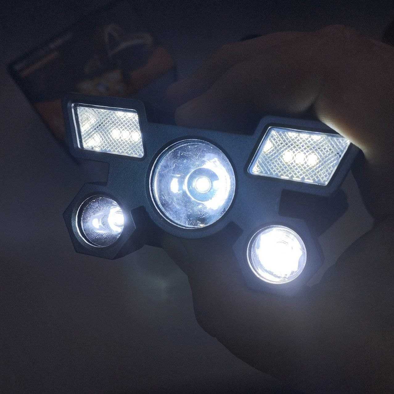 Ліхтарик налобний Rechargeable Headlamp акумуляторний Led 4 режими