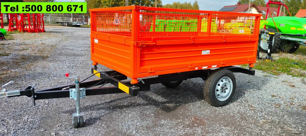 Przyczepa Przyczepka 1.5 T z Wywrotem Do Mini Traktora