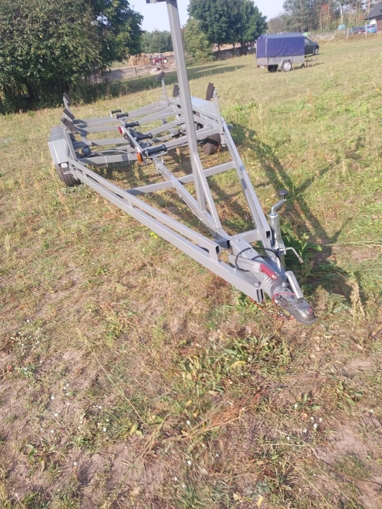Przyczepa podłodziowa typu SAM  wózek slipowy