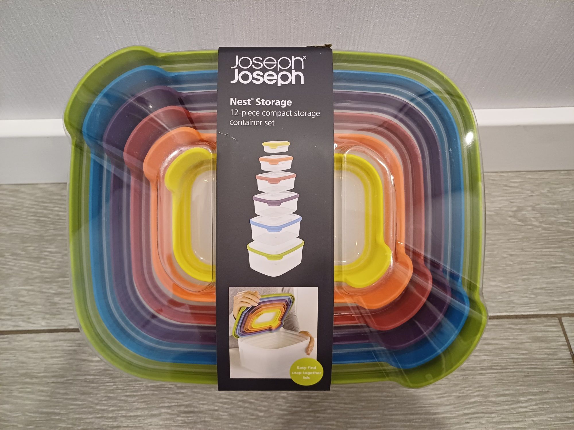 Joseph Joseph комплекти контейнерів з 5 од і 6 од