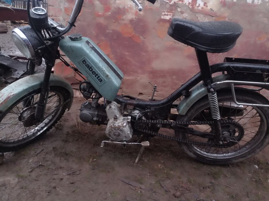 Мопед бабета на ходу