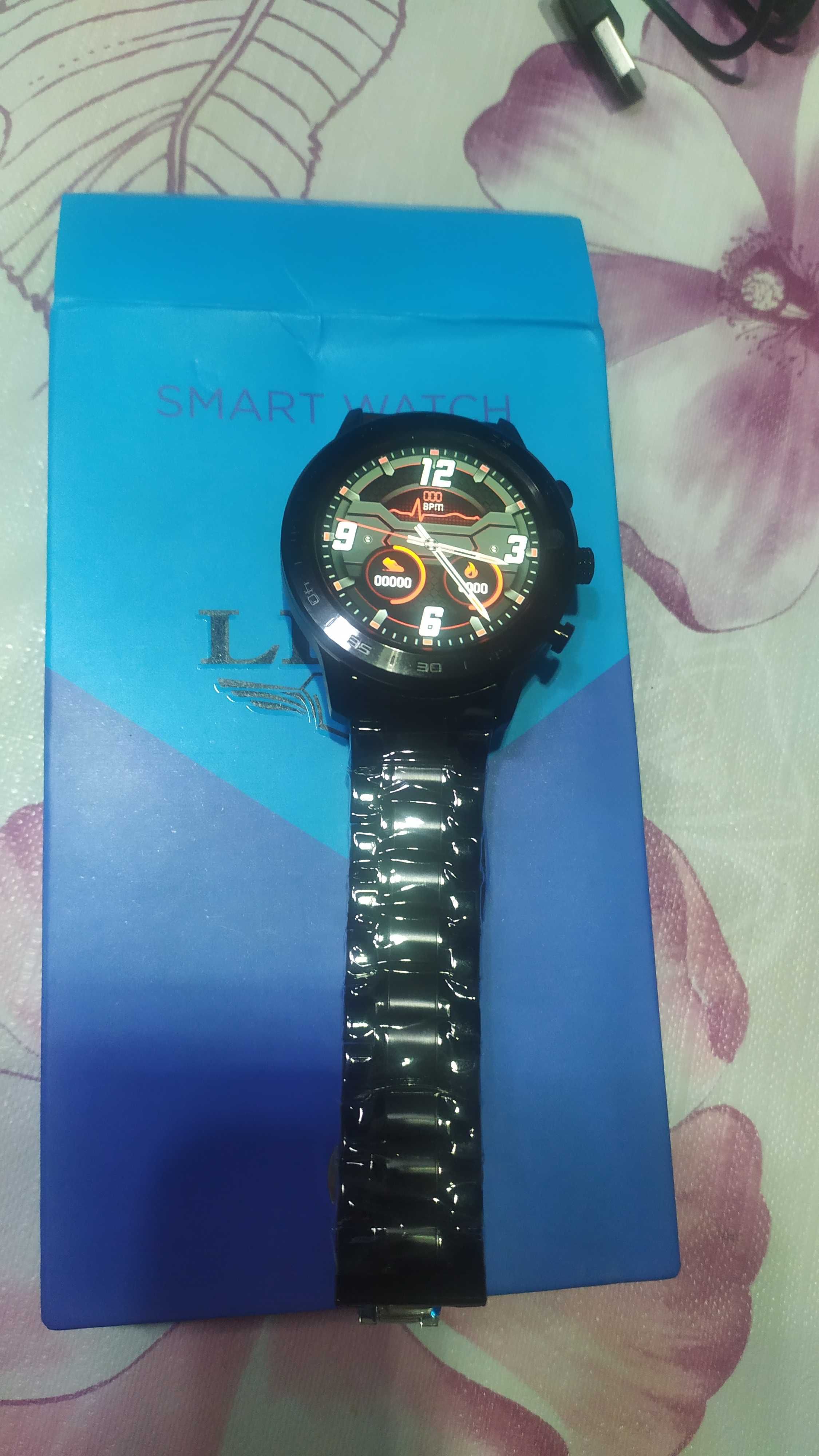 Smartwatch,meski amoled nowosc LIGE 1.39 cala