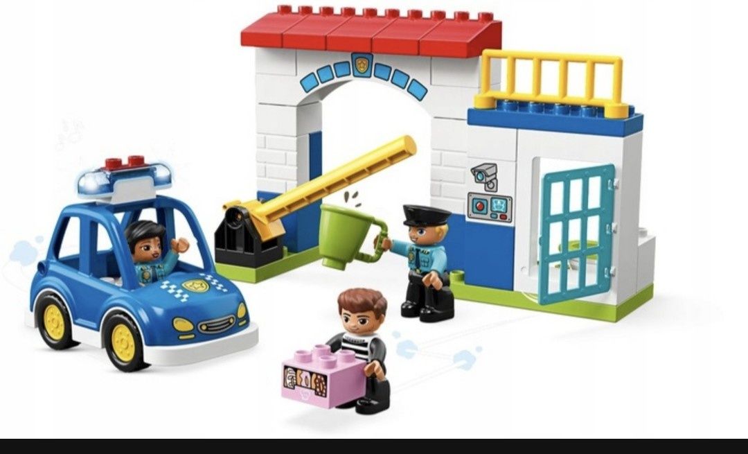 Lego duplo 10902 i 10906 posterunek policji i tropikalna wyspa