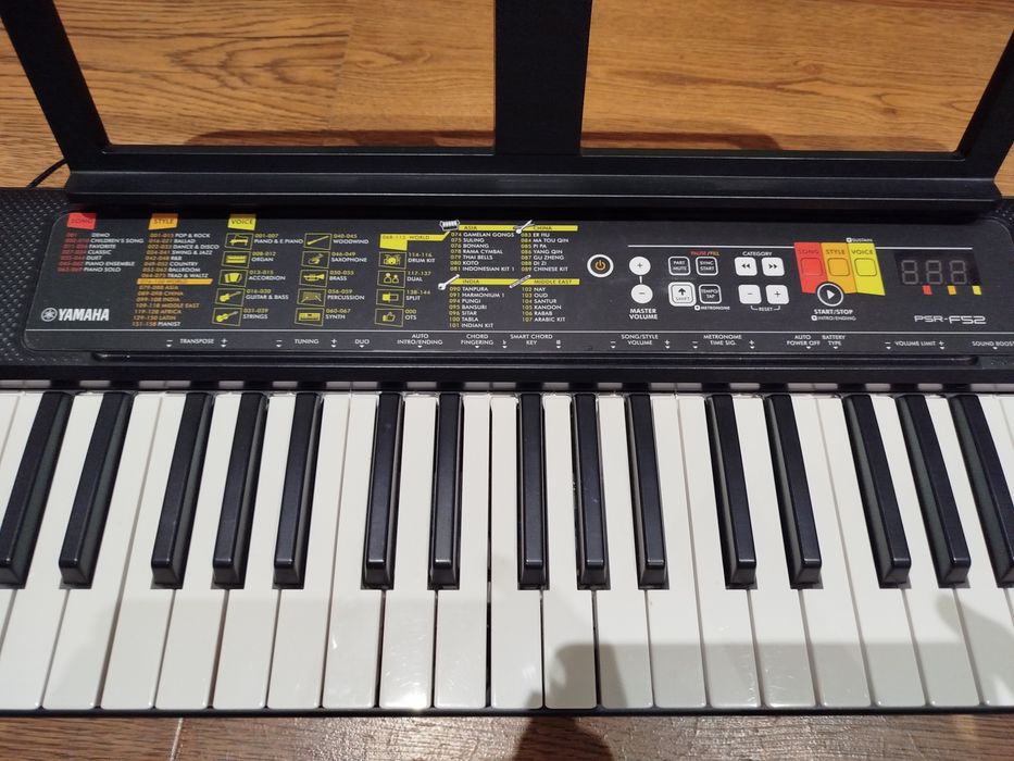 Piano eletrônico Yamaha