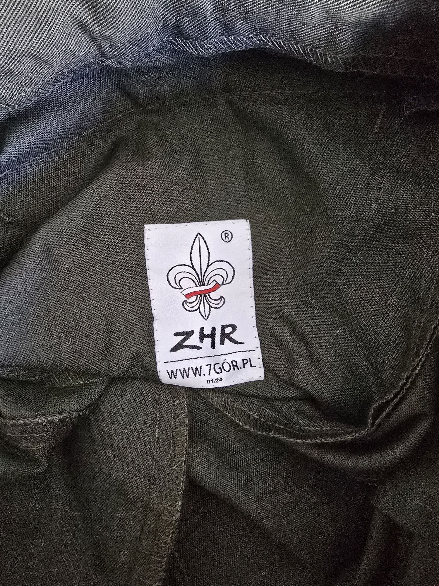 Spodnie mundurowe ZHR długie