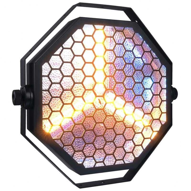 EVOLIGHTS LUMENO oświetlenie sceniczne reflektor ciepły biały + RGB