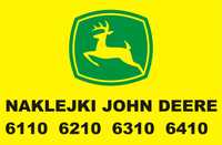 Naklejki John Deere 6010 JD 6110 JD 6210 JD 6310 JD 6410 S SE